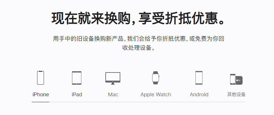 大同苹果手机维修分享iPhone以旧换新的去处 